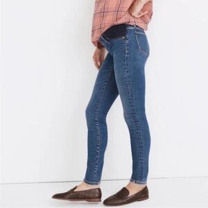 MADEWELL | Maternity Side-Panel Skinny Jeans in Wendover Wash: Adjustable